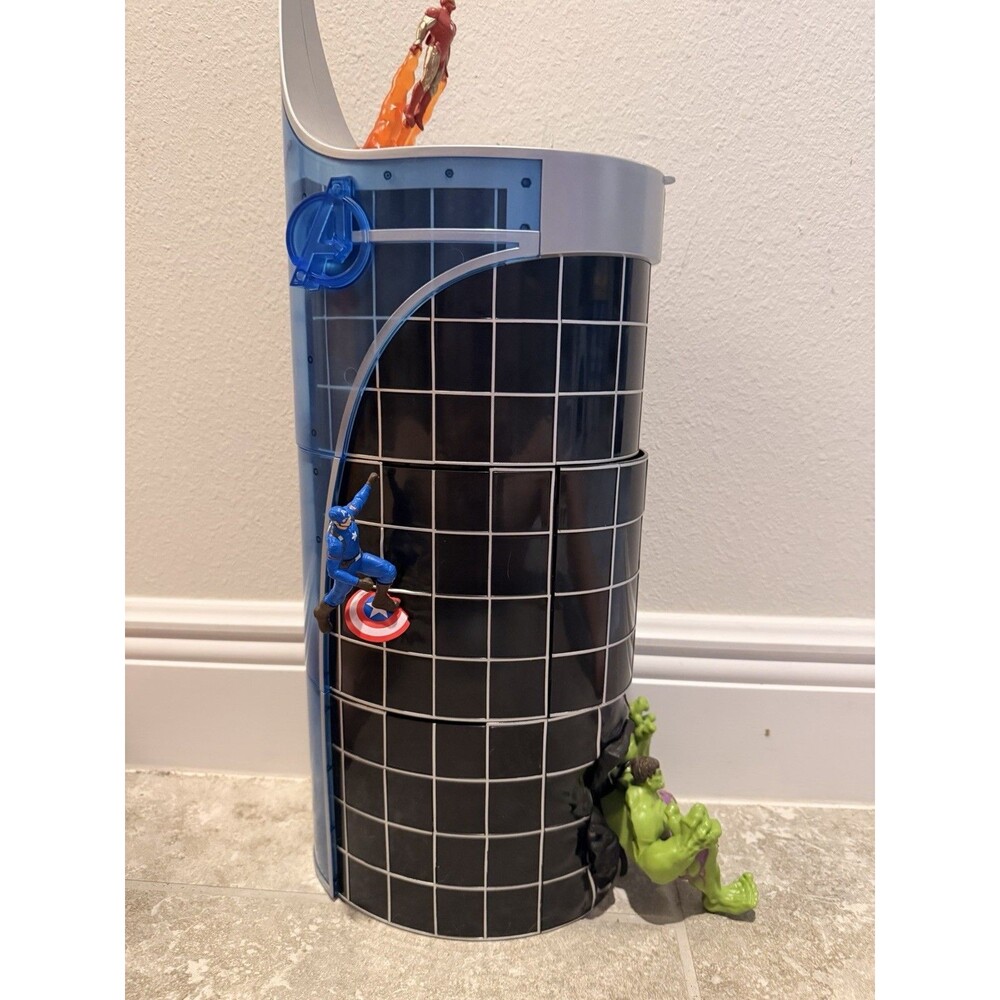 MEXICO Cinemex Complete Marvel Avengers Stark Tower 3 Popcorn Buckets New